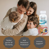 KAPPA NUTRITION Probiotic 60 Billion CFU side view of bottle