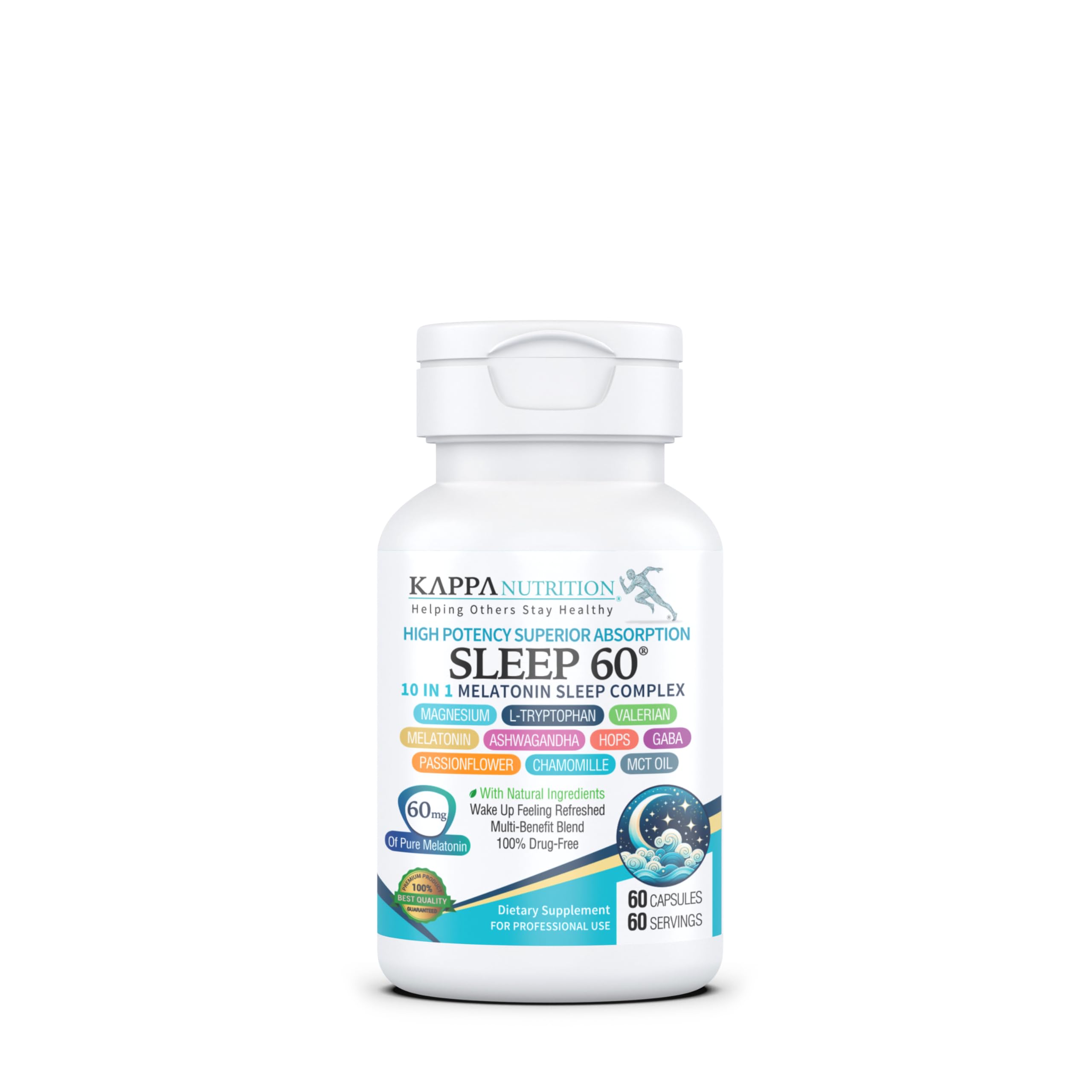 KAPPA NUTRITION Sleep 60 capsules front view