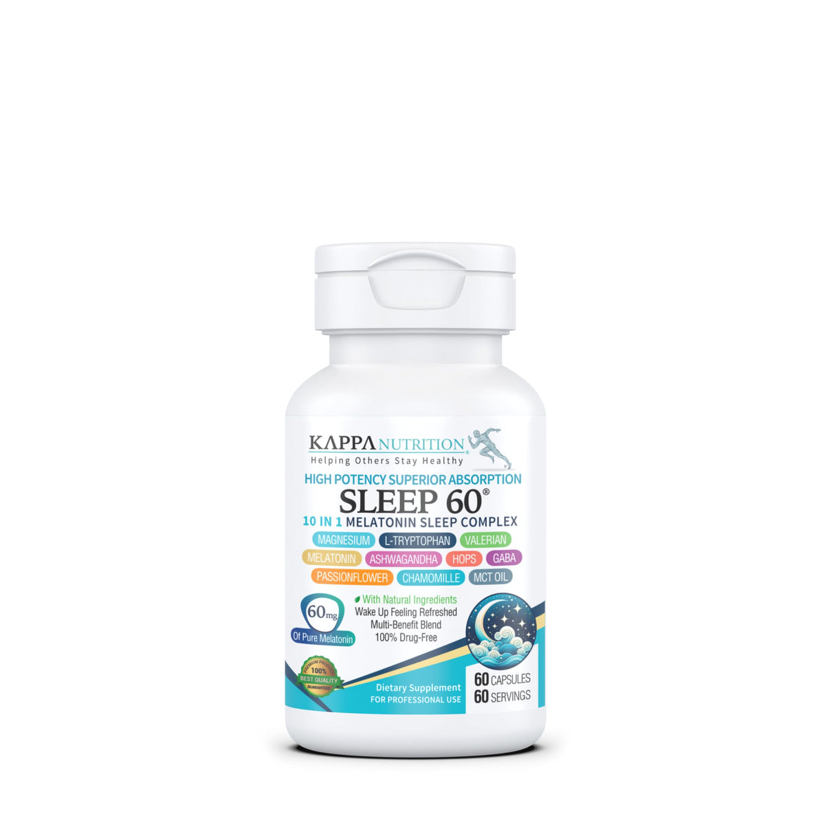 KAPPA NUTRITION Sleep 60 capsules front view