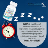 KAPPA NUTRITION Sleep 60 capsules with packaging