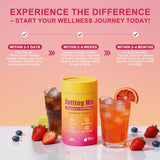 KARLEKLUMI 5-HTP Supplement Strawberry Açaí flavour drink preparation