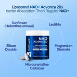 Karrwell Liposomal NAD+ Supplement packaging details