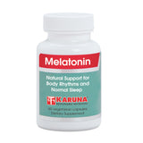 Karuna Melatonin 3mg vegetarian capsules front view