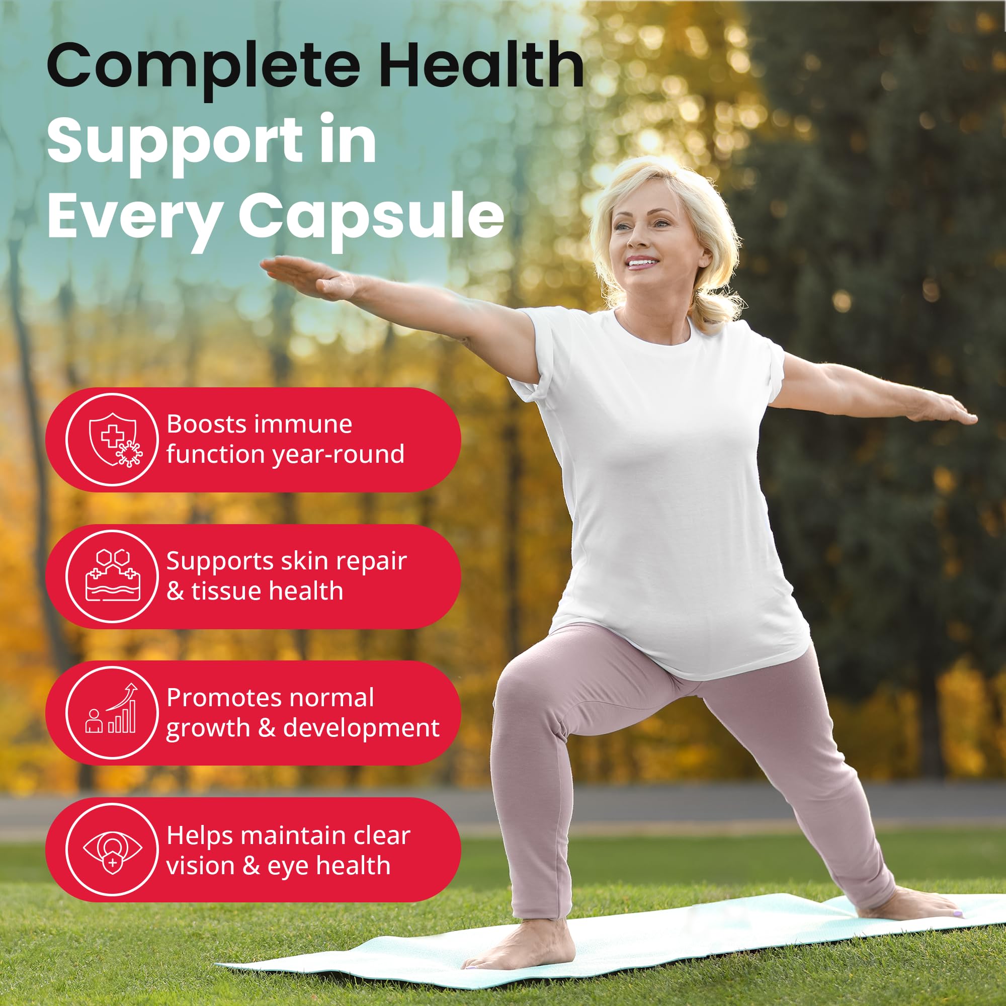 Karuna Zinc Picolinate Capsules 25mg with measuring spoon