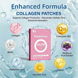 Kasearrse Collagen Beauty Patches lifestyle scene with application