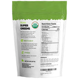 Kate Naturals Organic Super Greens Blend 9g powder on a kitchen counter