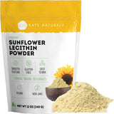 Kate Naturals Sunflower Lecithin Powder 340g front view