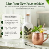 Kava Haven Non-Alcoholic Spirit ingredients close-up