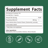 Kava Herbal Supplement Capsules ingredients list