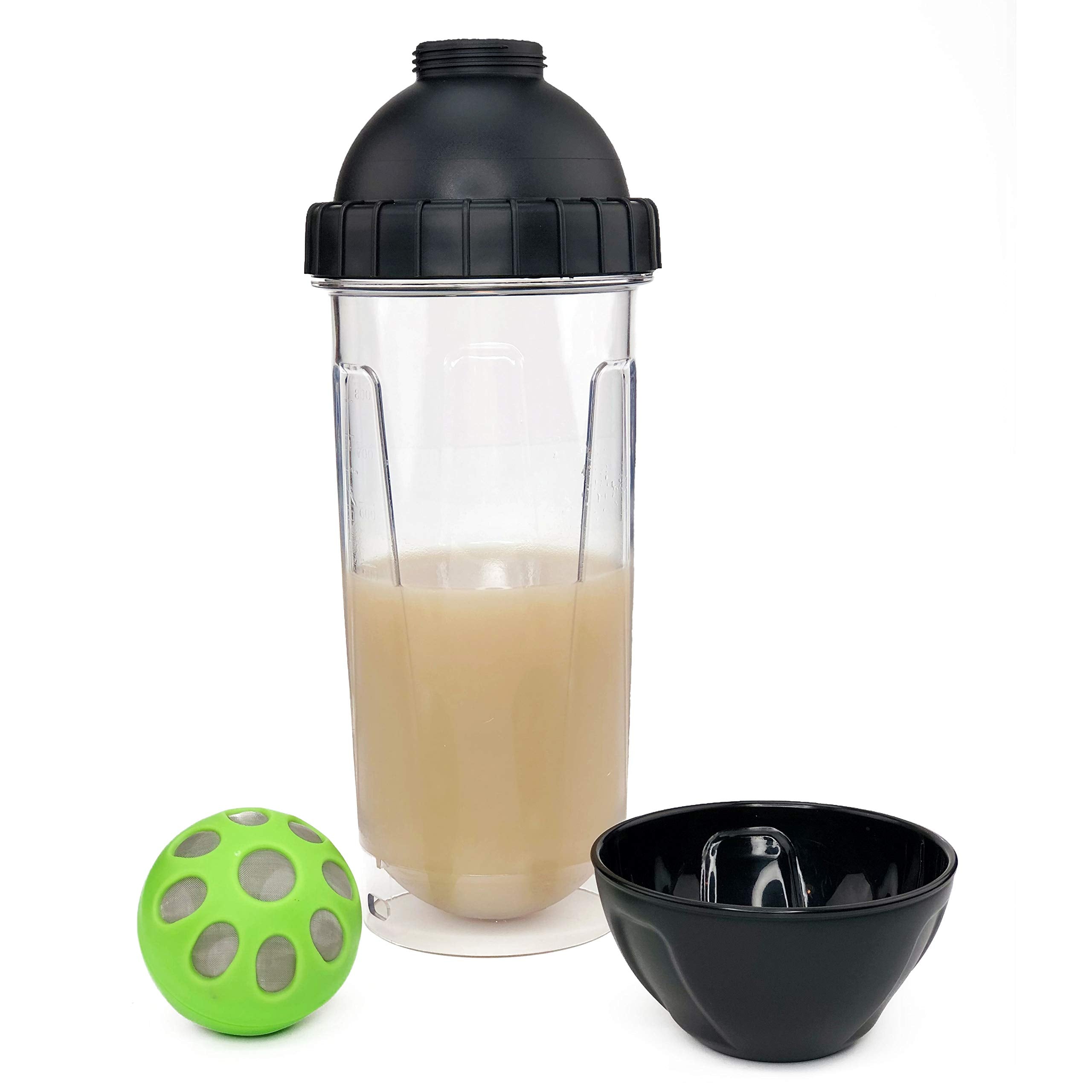 Kavafied Kava Maker Pro 36 oz front view with AluShell cap