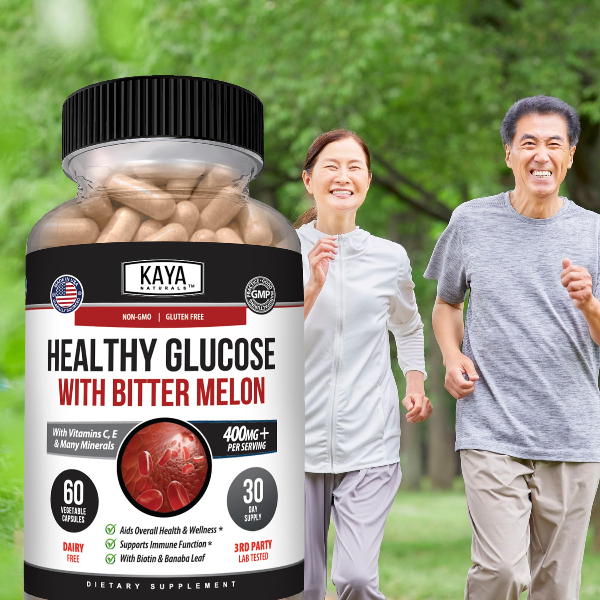 Kaya Naturals Alpha Lipoic Acid Supplement packaging