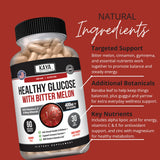 Kaya Naturals Alpha Lipoic Acid Supplement with measuring spoon