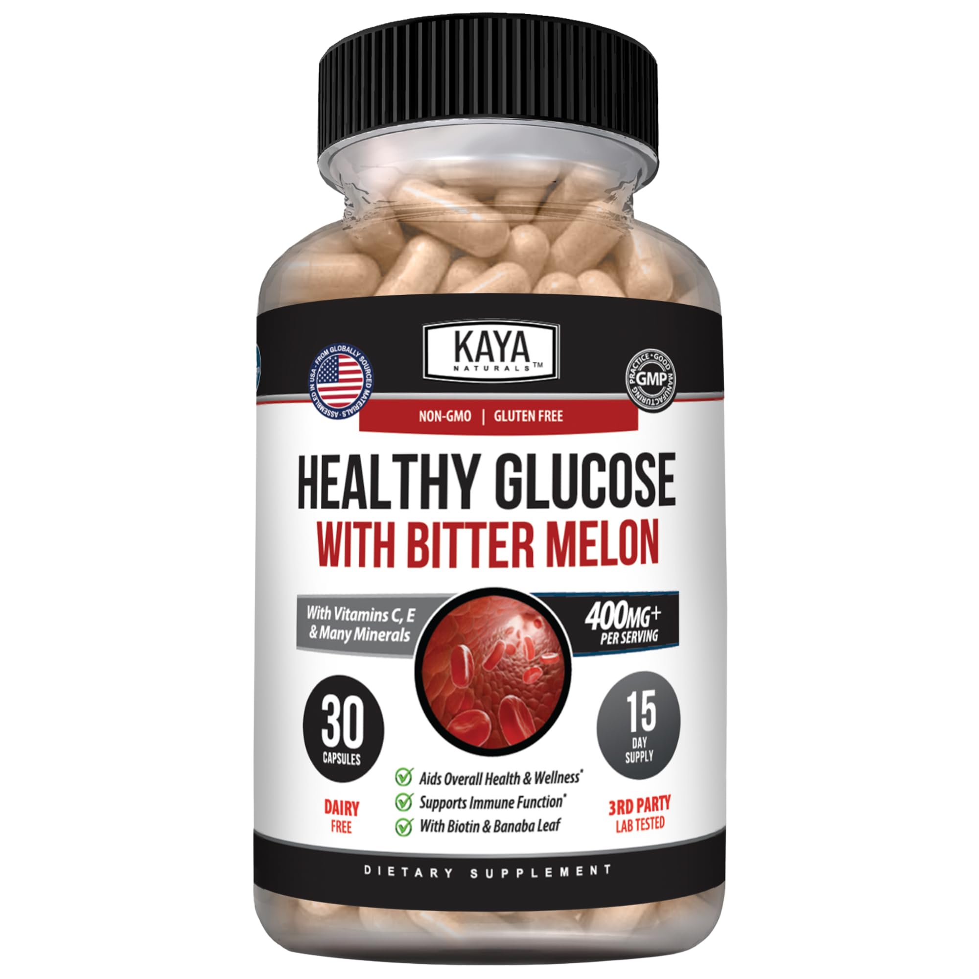 Kaya Naturals Blended Vitamin & Mineral Supplement 85g front view
