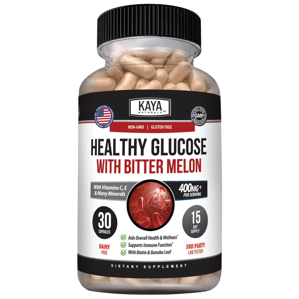 Kaya Naturals Blended Vitamin & Mineral Supplement 85g front view