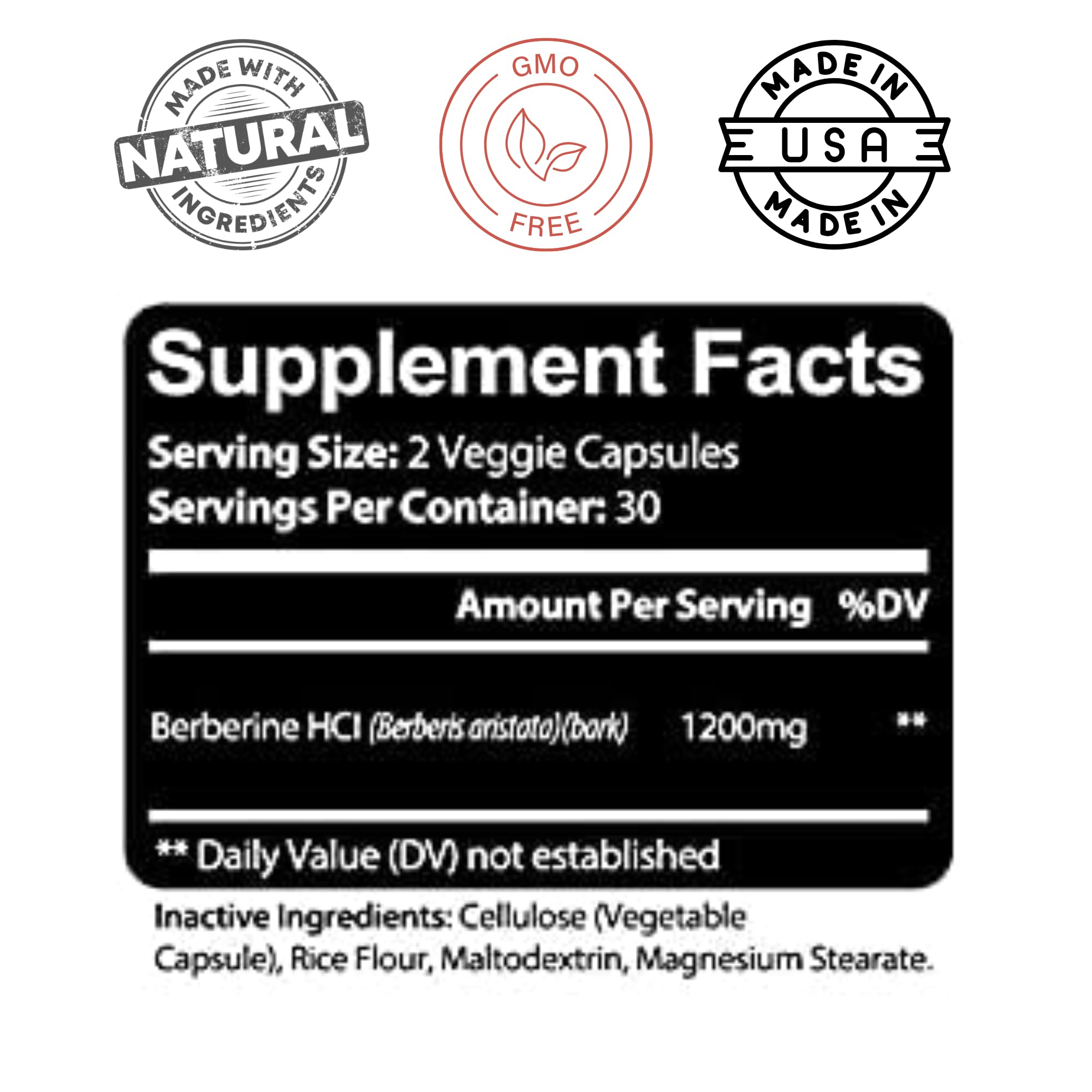 Kaya Naturals Blended Vitamin & Mineral Supplement back view