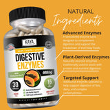 Kaya Naturals daily Enzymes 41g packaging details