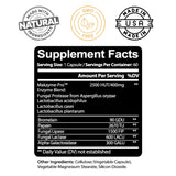Kaya Naturals daily Enzymes 41g side view