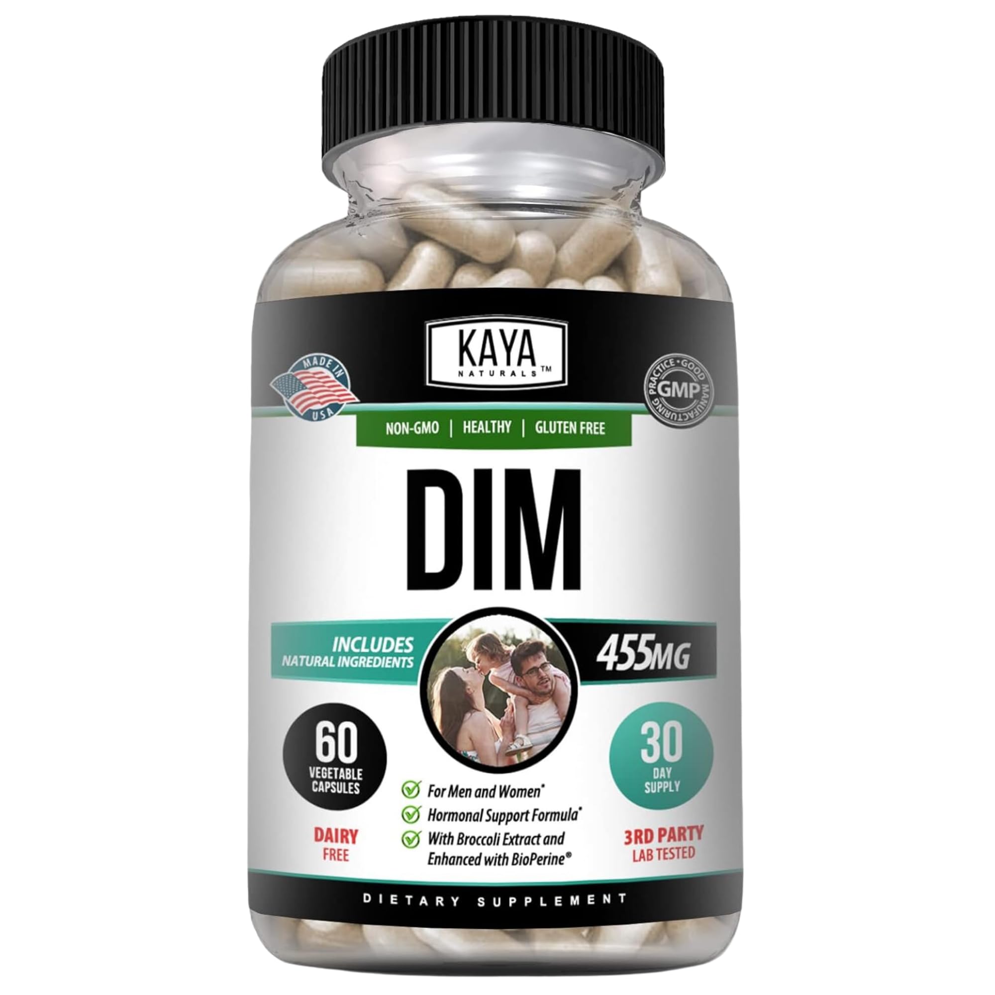 Kaya Naturals DIM Ultra Herbal Supplement 50g front view