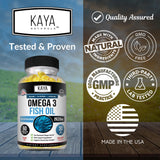 Kaya Naturals Fish Oil Supplement 118g ingredients list