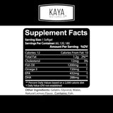 Kaya Naturals Fish Oil Supplement 118g packaging