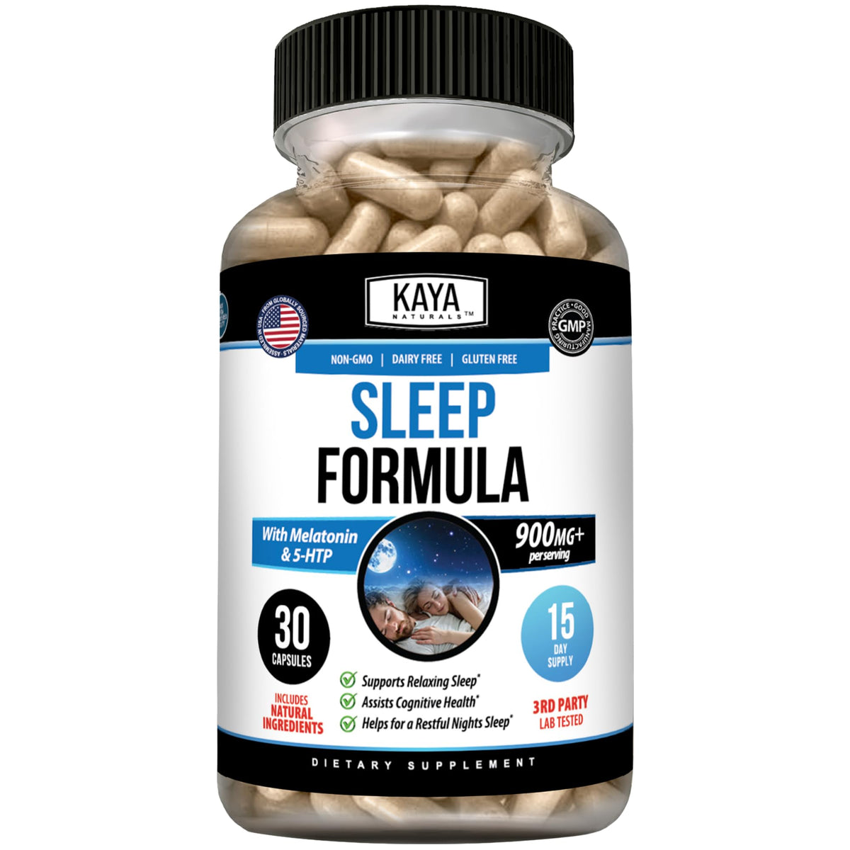 Kaya Naturals Formula 30 Count bottle front view