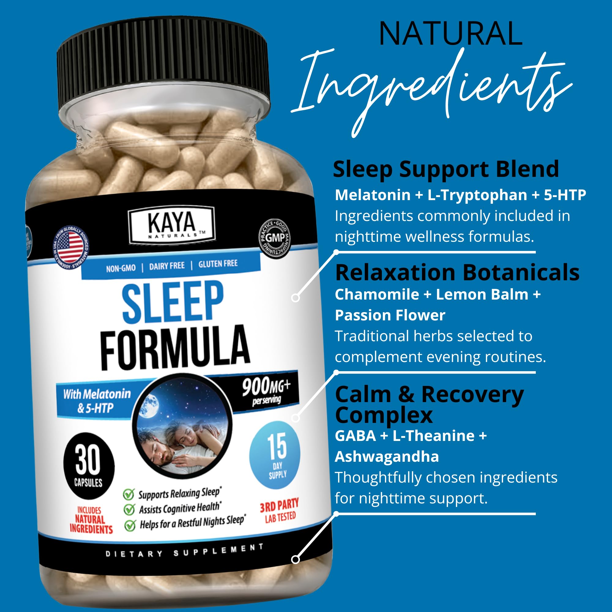 Kaya Naturals Formula 30 Count packaging