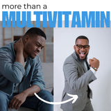Kaya Naturals Men's Multivitamin back view of packaging