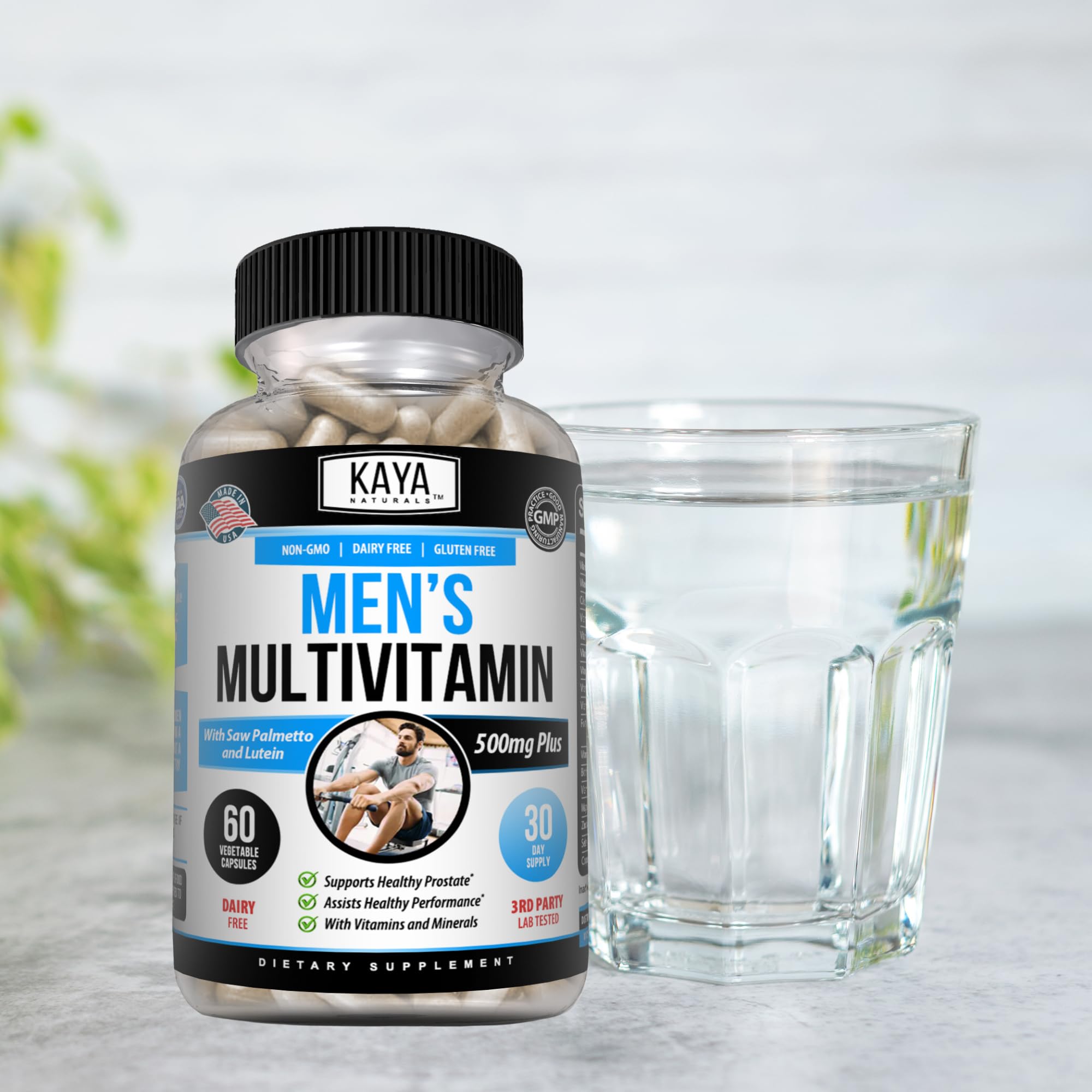 Kaya Naturals Men's Multivitamin lifestyle scene