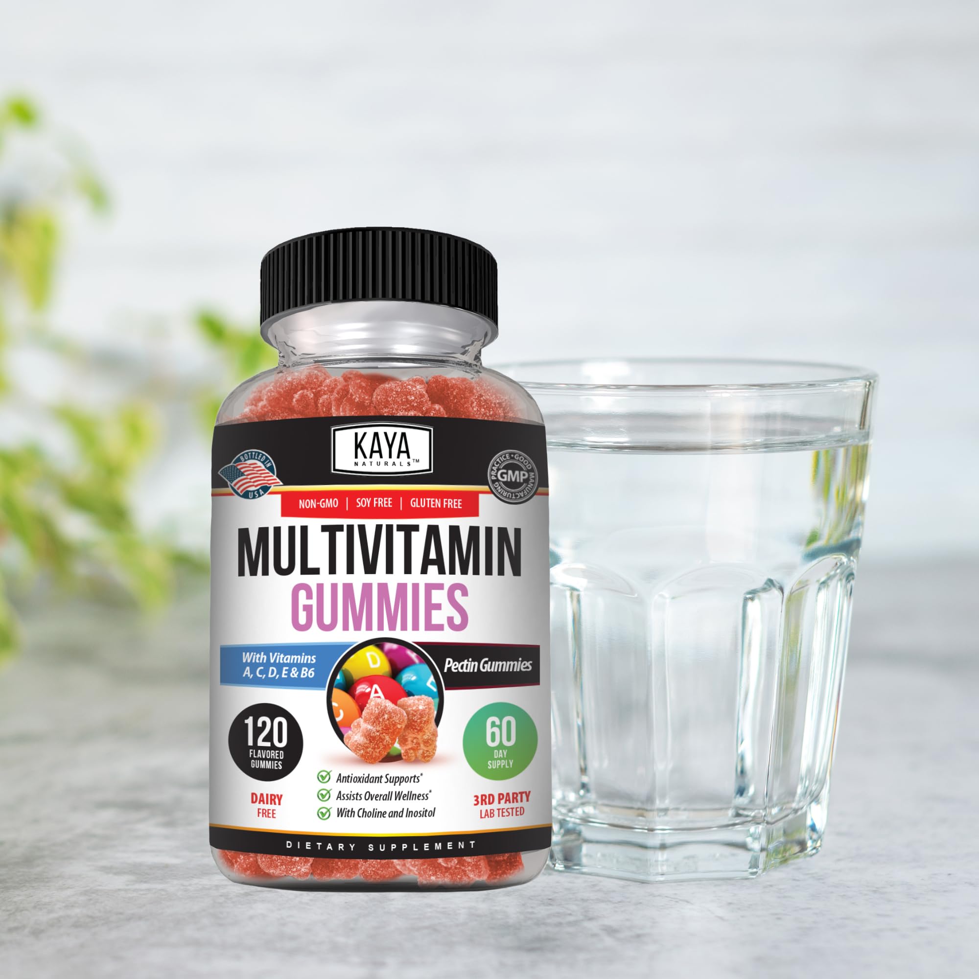 Kaya Naturals Multivitamin Gummies 272g ingredients list