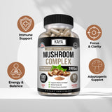 Kaya Naturals Mushroom Complex 181g capsule close-up