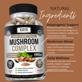Kaya Naturals Mushroom Complex 181g packaging