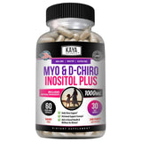 Kaya Naturals Myo-Inositol + D-Chiro Inositol Capsules front view