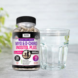 Kaya Naturals Myo-Inositol + D-Chiro Inositol Capsules in a wellness setting