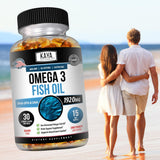 Kaya Naturals Omega 3 Fish Oil Supplement 1920mg lifestyle scene