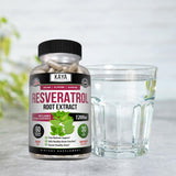 Kaya Naturals Resveratrol Capsules with red wine grapes