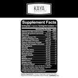 Kaya Naturals Saw Palmetto Supplement 41g side view