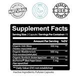 Kaya Naturals Sea Moss supplement ingredients list