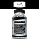 Kaya Naturals Sleep Formula 59g back view with ingredients