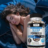 Kaya Naturals Sleep Formula 59g with a sleep mask