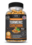 Kaya Naturals Turmeric Platinum 60 capsules bottle front view