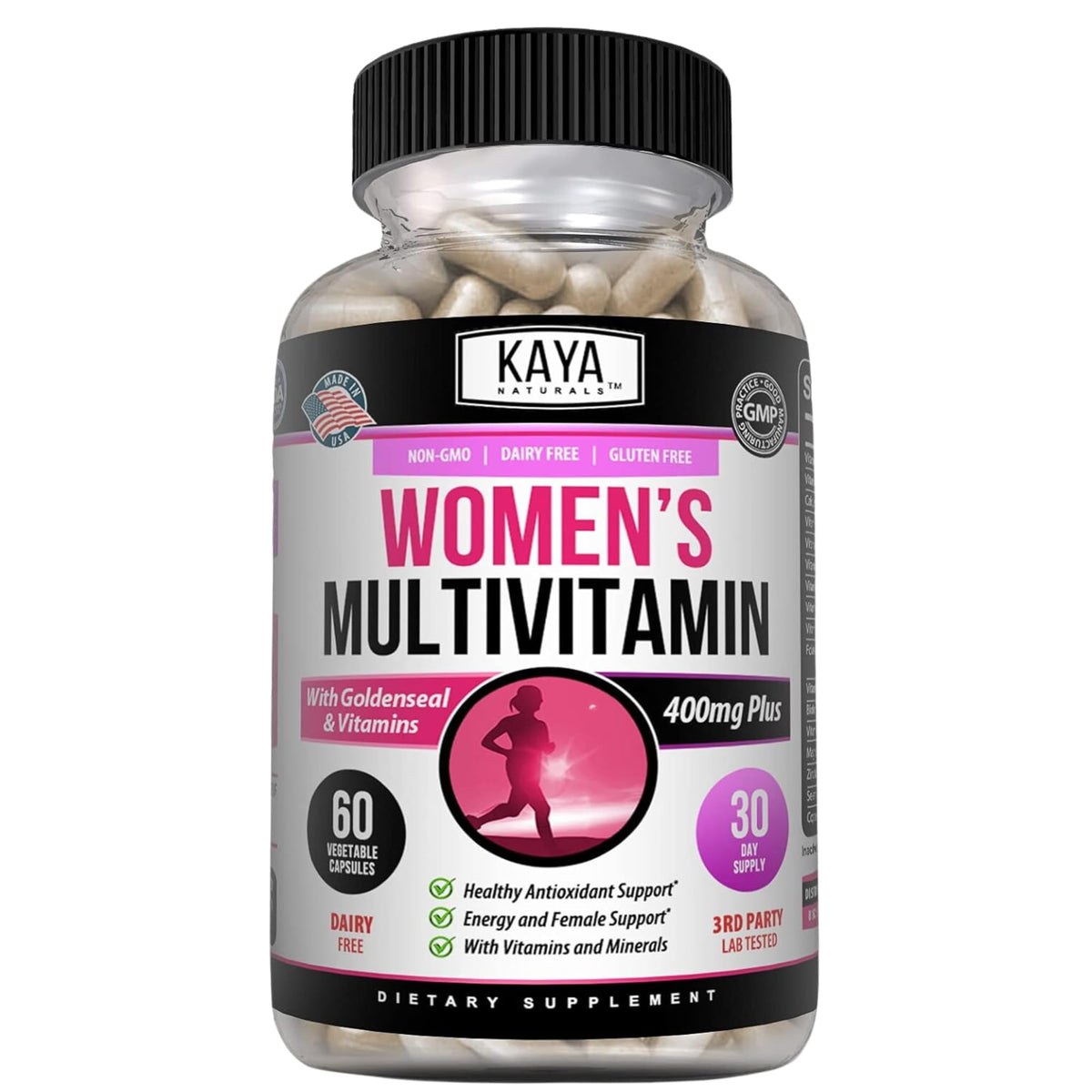 Kaya Naturals Women's Multivitamin 68g front view