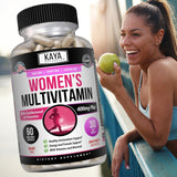 Kaya Naturals Women's Multivitamin back view