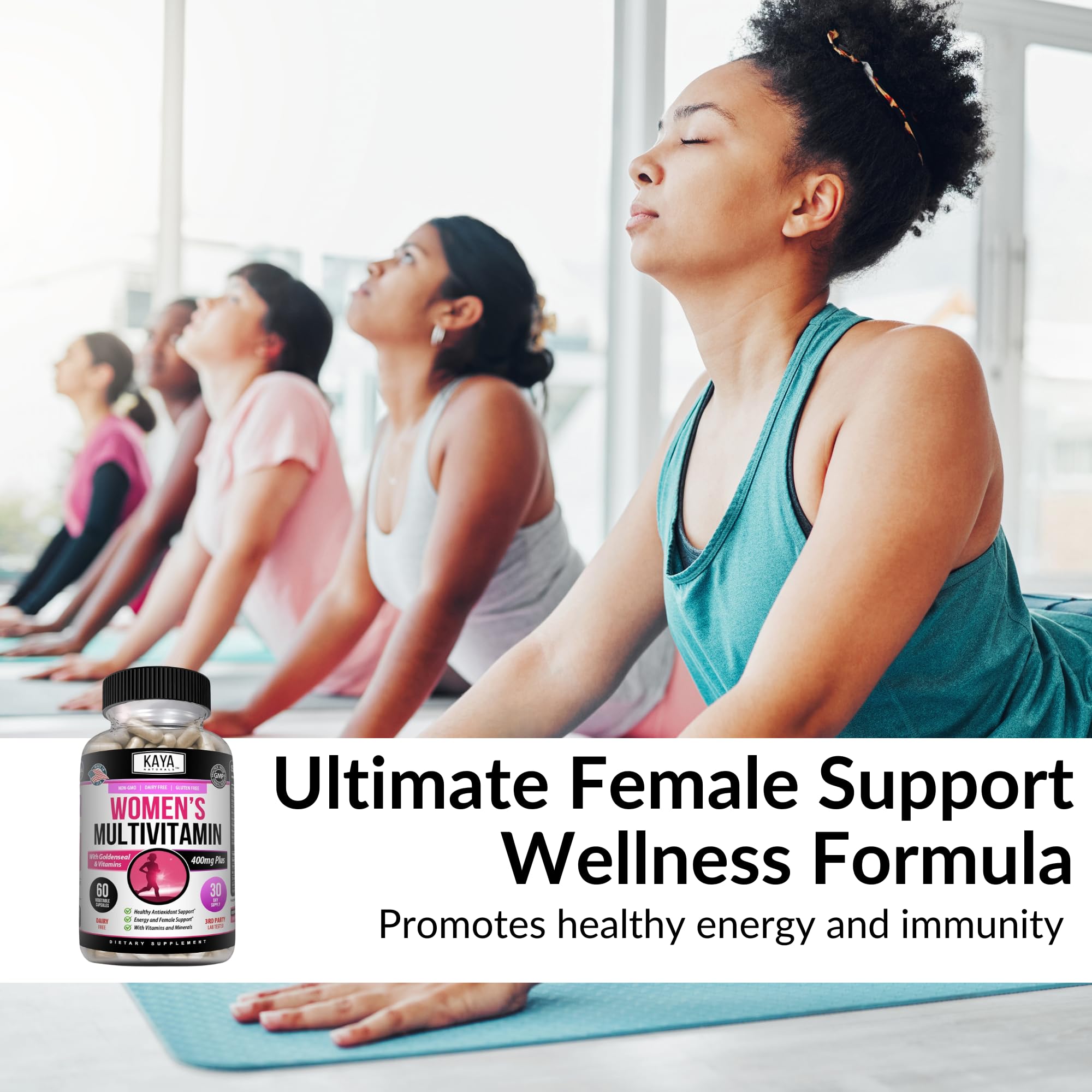Kaya Naturals Women's Multivitamin ingredients list