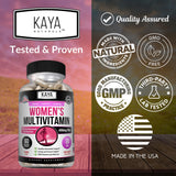 Kaya Naturals Women's Multivitamin packaging side view