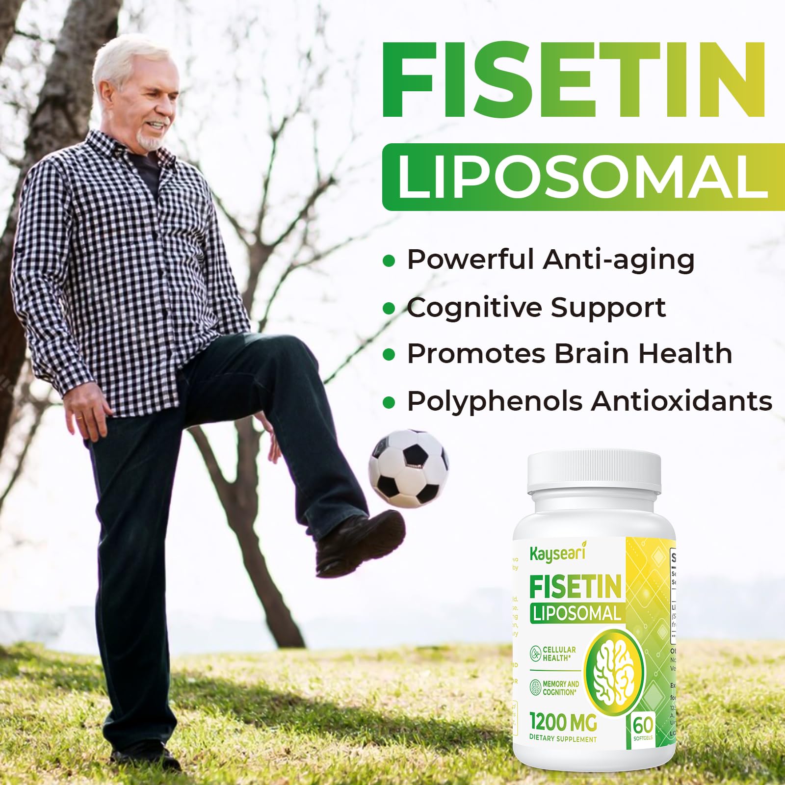 Kayseari Fisetin Supplements ingredients list