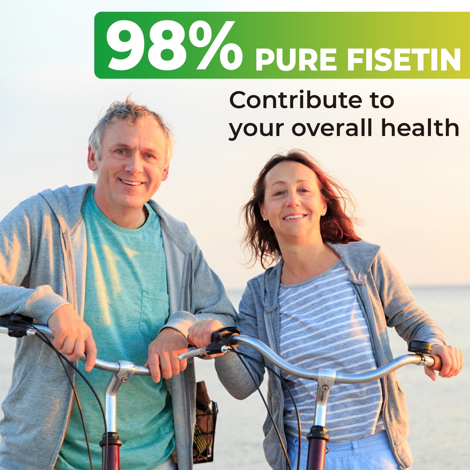 Kayseari Fisetin Supplements packaging side view