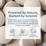 KBSBUBB Vital Dental Chewables with ingredients display