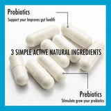 KE-99 LACTO Probiotic Capsules with a measuring spoon