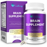 Kedicy Memory and Focus Supplements 30 Capsules front view