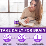 Kedicy Memory and Focus Supplements with a notepad and pen
